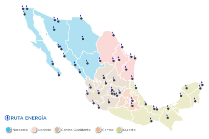 Ruta de la energía